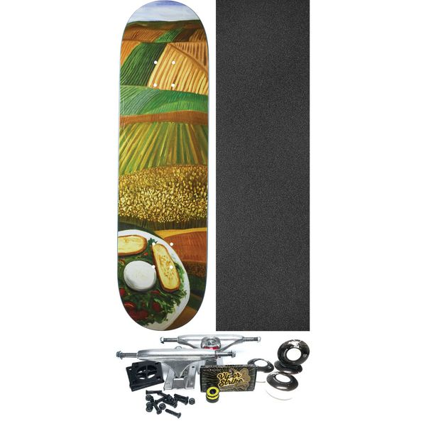 Baker Skateboards Jacopo Carozzi IL Pranzo Skateboard Deck Twin - 8.38" x 31.875" - Complete Skateboard Bundle